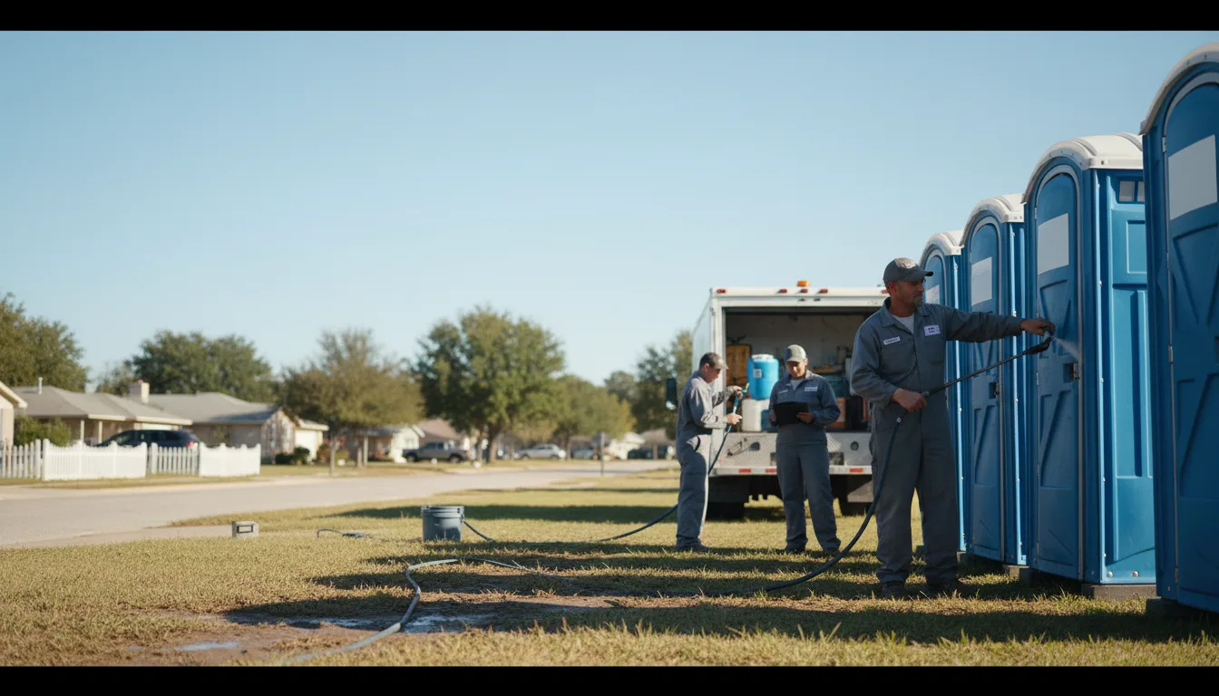 Long-Term Portable Toilet Rental in Modesto, CA near me